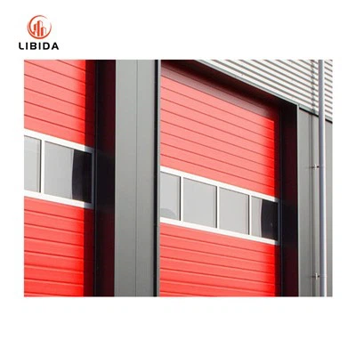 Ffatri drydan wedi'i haddasu drws caead rholer awtomatig drws rholio diwydiannol gwrth -wynt